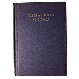 Immateria Medica Hardcover 1st Edition 1934 Rev Thomas C Marshall Chaplin Prayer